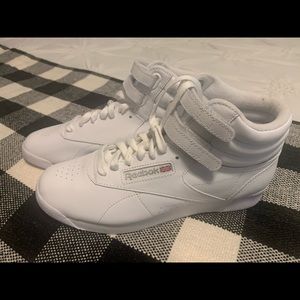Brand new Reebok high tops. Bought the wrong size.